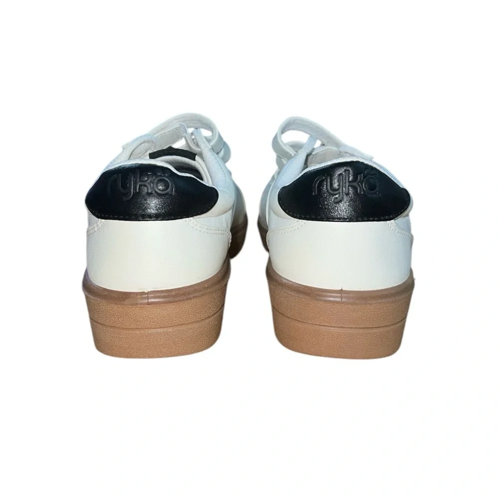 Ryka Women’s Viv Classic 2 Cream Casual Fashion Sneakers Size 9 Walking Shoes